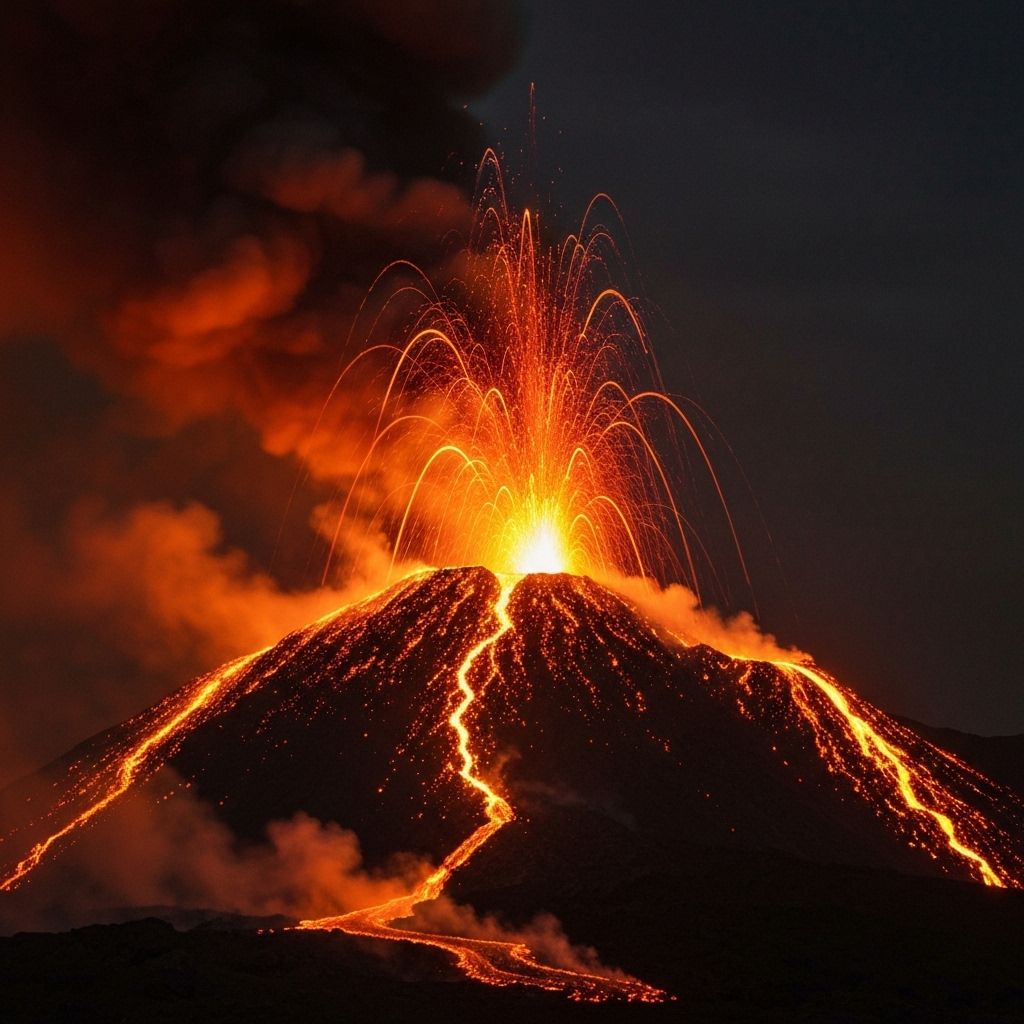 Volcanic background